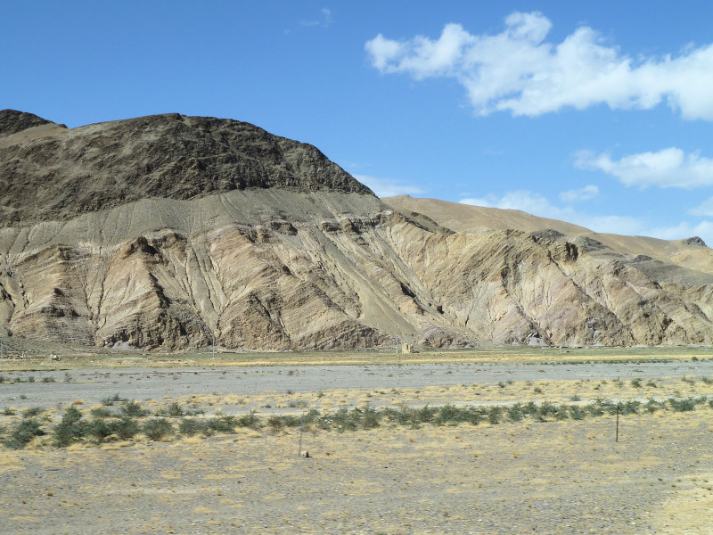 Between Old Tingri and the border to Nepal